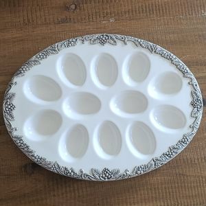 Gorgeous deviled egg dish